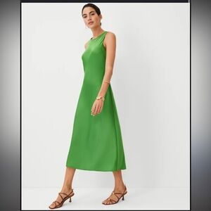 Ann Taylor Green Maxi Dress